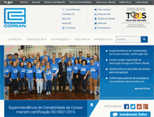 Tablet Screenshot of corsan.com.br