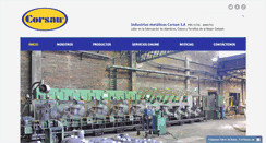 Desktop Screenshot of corsan.com.co