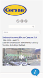 Mobile Screenshot of corsan.com.co